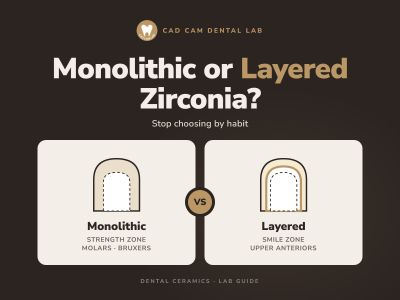 Monolithic or Layered Zirconia? Stop Choosing by Habit